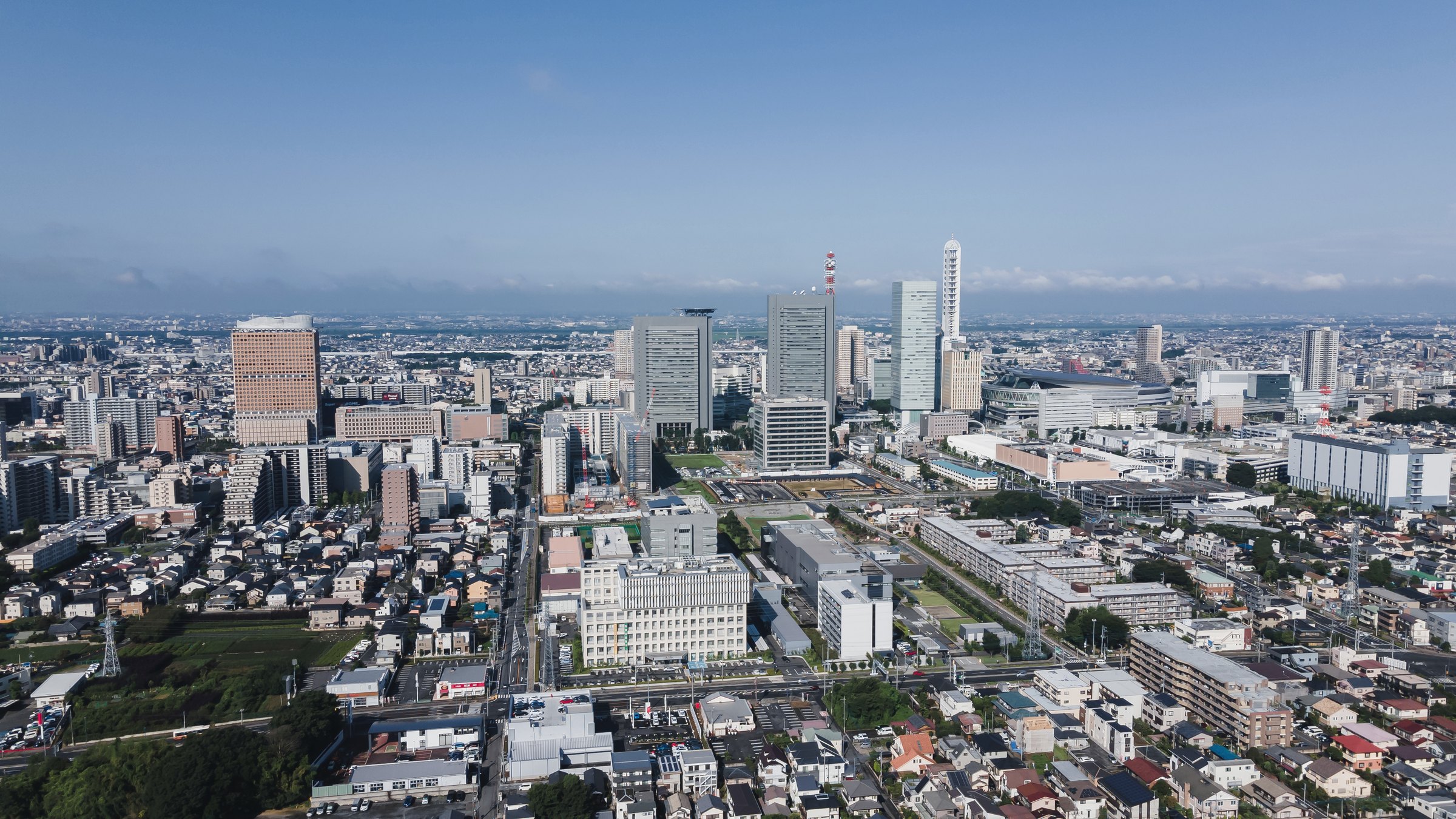 さいたま市・大宮の街並み